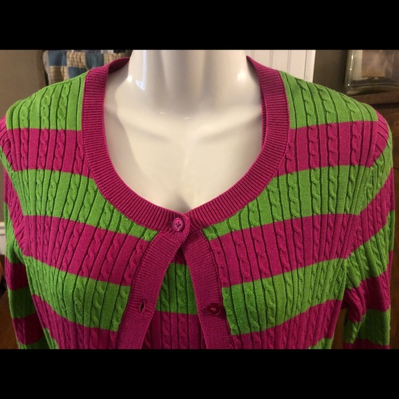 Talbots Petite Spring Sweater Twinset MP M - Picture 5 of 5